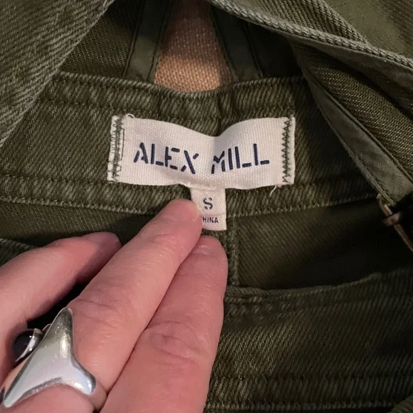 Alex Mill Olive Green Overalls, 2021 Claire Saffitz collab, size S - Picture 4 of 8